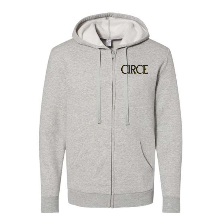 Circe Unisex Fleece Zip Hoodie