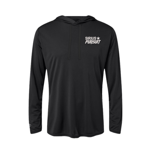 Sirius Pursuit Embroidered Women's Hooded Long Sleeve T-Shirt