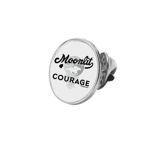 Moonlit Courage Custom Lapel Pin