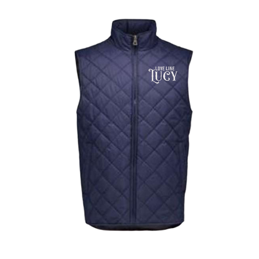 Love Like Lucy Men's Quilted Vest