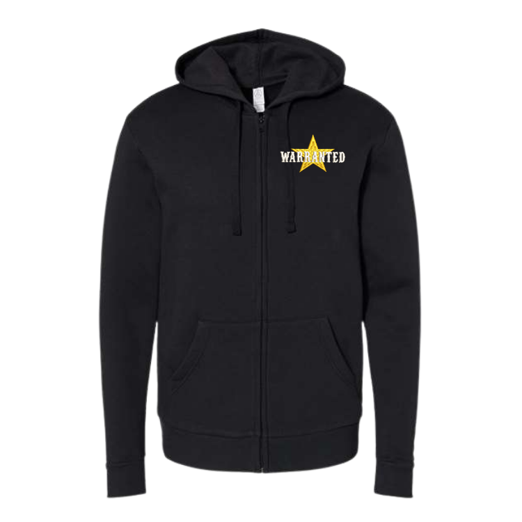 Warranted Unisex Fleece Zip Hoodie