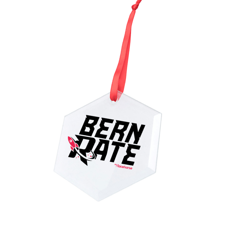 Bern Rate Hexagonal Glass Ornament