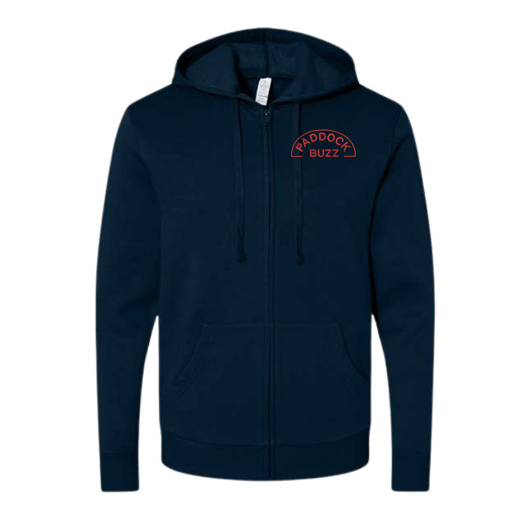Paddock Buzz Unisex Fleece Zip Hoodie