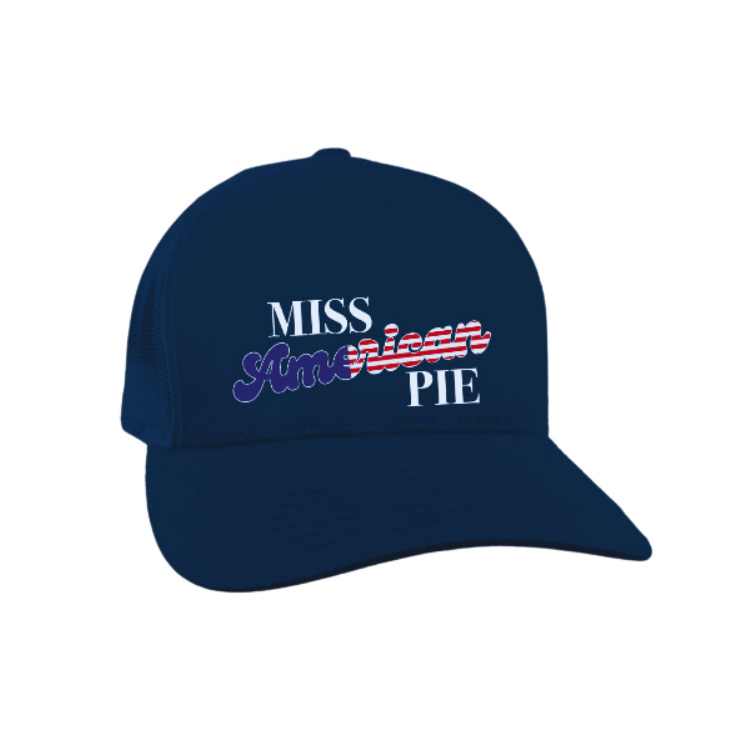 Miss American Pie Retro Trucker Hat