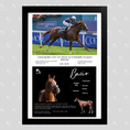 Load image into Gallery viewer, Bacio - Nunthorpe Stakes Custom Photo / Owner Photo Collage

