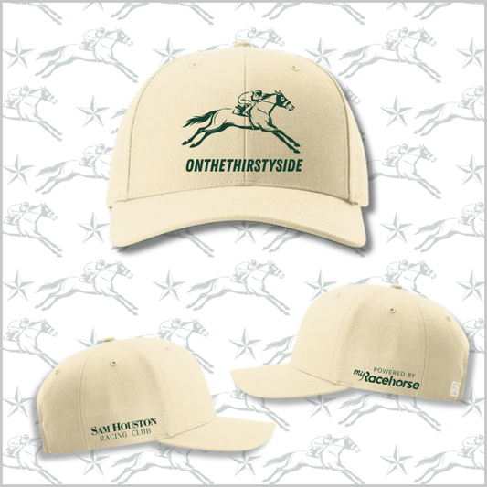 Sam Houston Racing Club Onthethirstyside - Horse Logo Unisex Ball Cap
