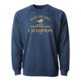 Load image into Gallery viewer, Seize the Grey Pennsylvania Derby - Lightweight Loopback Terry Crewneck Sweatshirt
