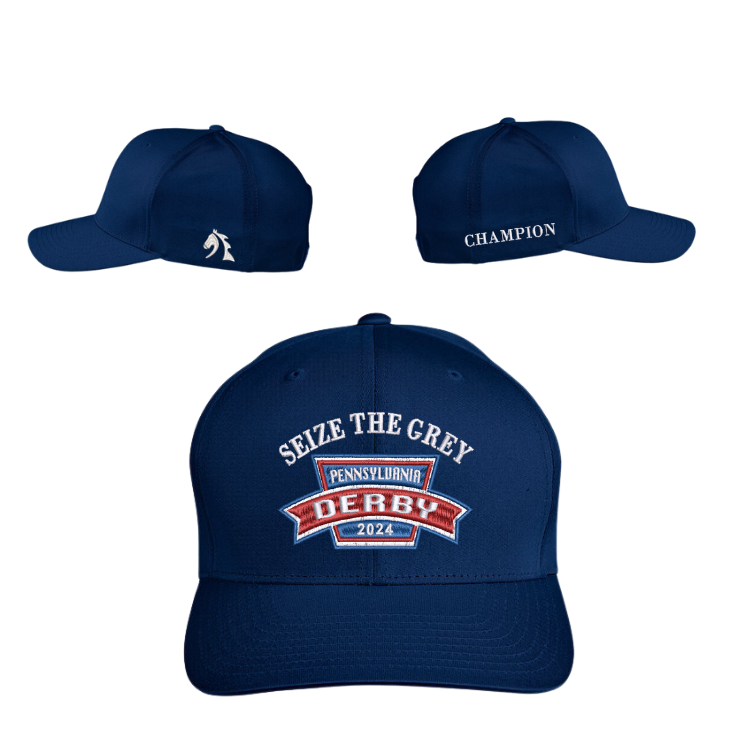 Seize the Grey Pennsylvania Derby Collection Velocity Performance Hat