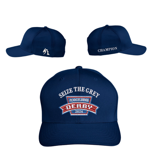 Seize the Grey Pennsylvania Derby Collection Velocity Performance Hat