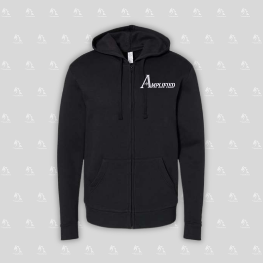Amplified Unisex Fleece Zip Hoodie