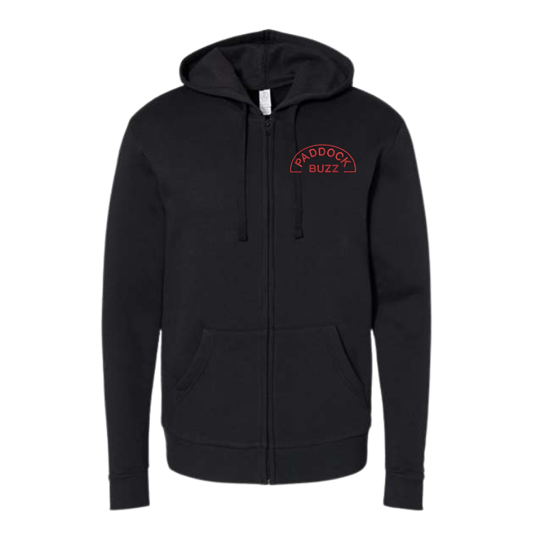 Paddock Buzz Unisex Fleece Zip Hoodie