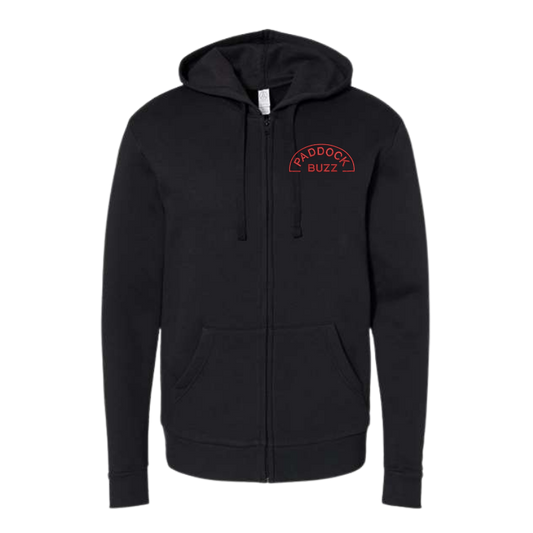 Paddock Buzz Unisex Fleece Zip Hoodie
