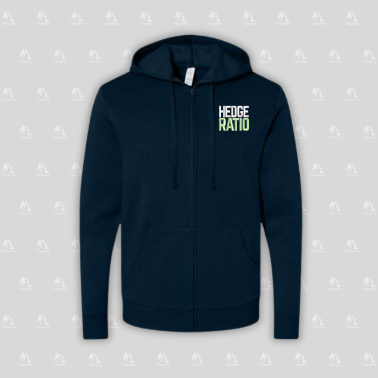 Hedge Ratio Unisex Fleece Zip Hoodie