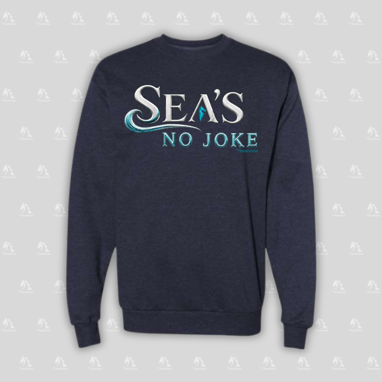 Sea's No Joke Unisex Crewneck Sweater