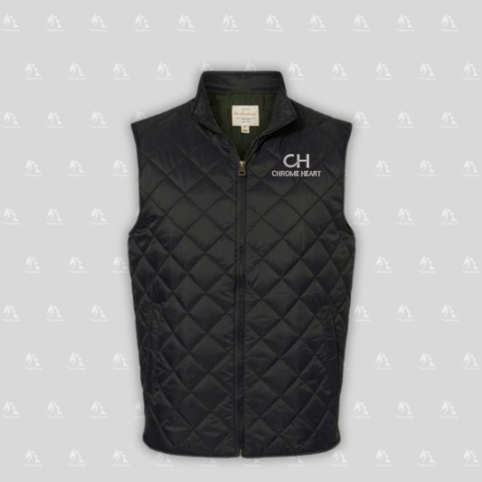 Chrome Heart Men's Quilted Vest