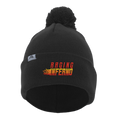 Load image into Gallery viewer, Raging Inferno Beanie with Pom-Pom
