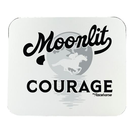 Moonlit Courage Mouse Pad