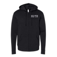 Load image into Gallery viewer, Bold Type Unisex Fleece Zip Hoodie

