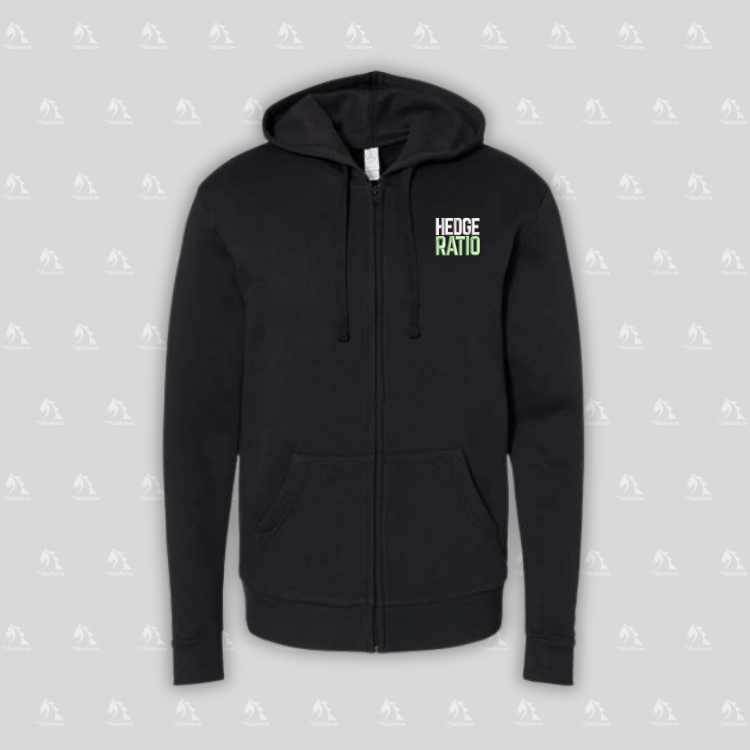 Hedge Ratio Unisex Fleece Zip Hoodie