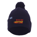 Load image into Gallery viewer, Raging Inferno Beanie with Pom-Pom
