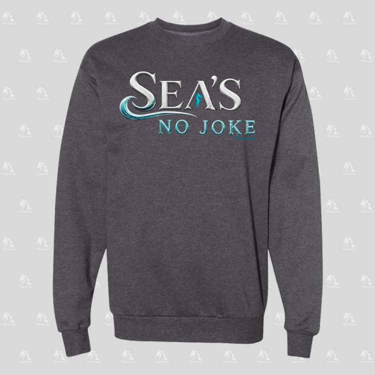 Sea's No Joke Unisex Crewneck Sweater