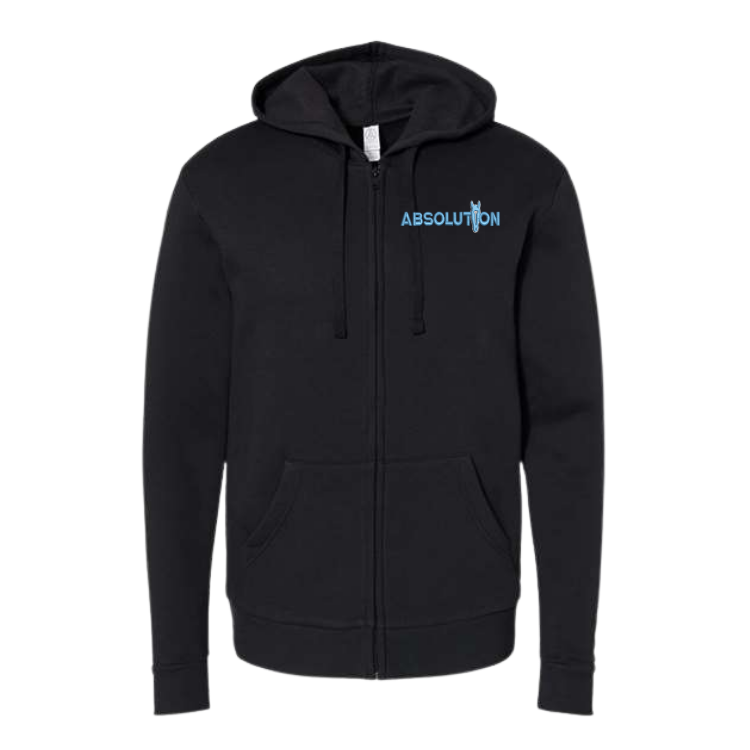 Absolution Unisex Fleece Zip Hoodie