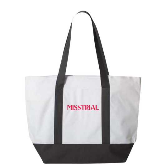 Misstrial Embroidered Tote Bag