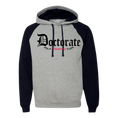 Load image into Gallery viewer, Doctorate Men's Raglan Hooded Sweatshirt
