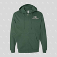 Load image into Gallery viewer, Chrome Heart Unisex Fleece Zip Hoodie
