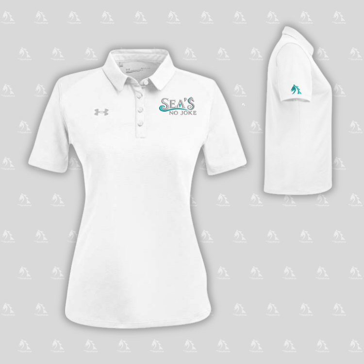 Sea's No Joke - Under Armour Women's Tech Polo