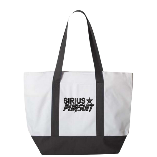 Sirius Pursuit Embroidered Tote Bag