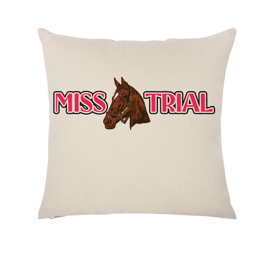 Misstrial Throw Pillow Case