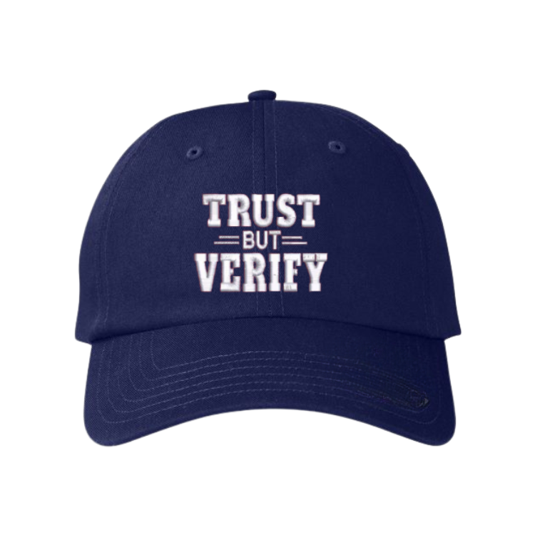 Trust But Verify - Under Armour Relaxed Cap