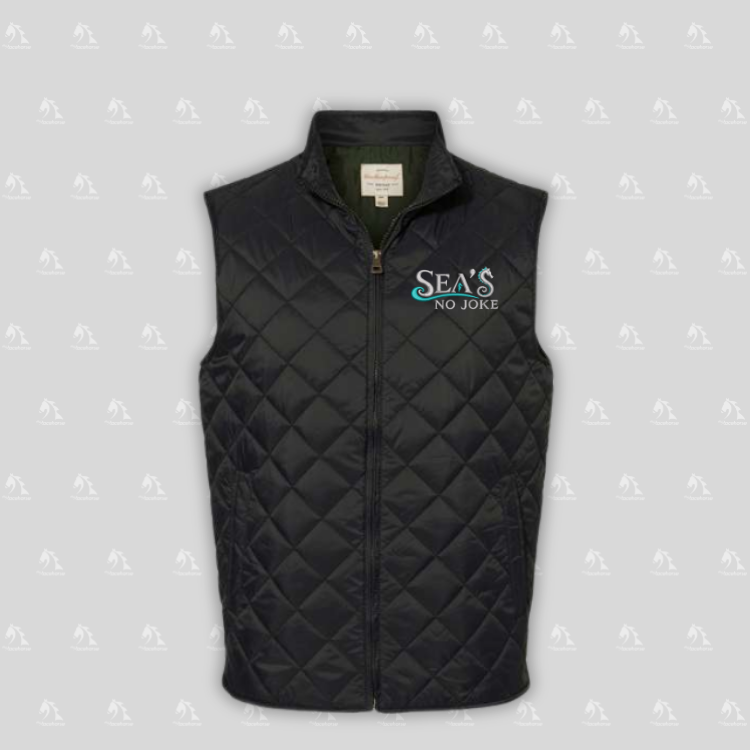 Sea's No Joke Men's Quilted Vest