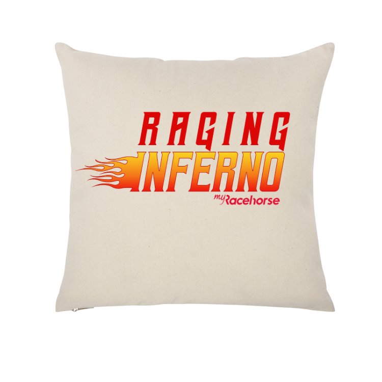 Raging Inferno Throw Pillow Case