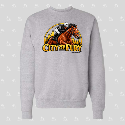 City of Fury Unisex Crewneck Sweater