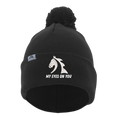 Load image into Gallery viewer, My Eyes On You Beanie with Pom-Pom
