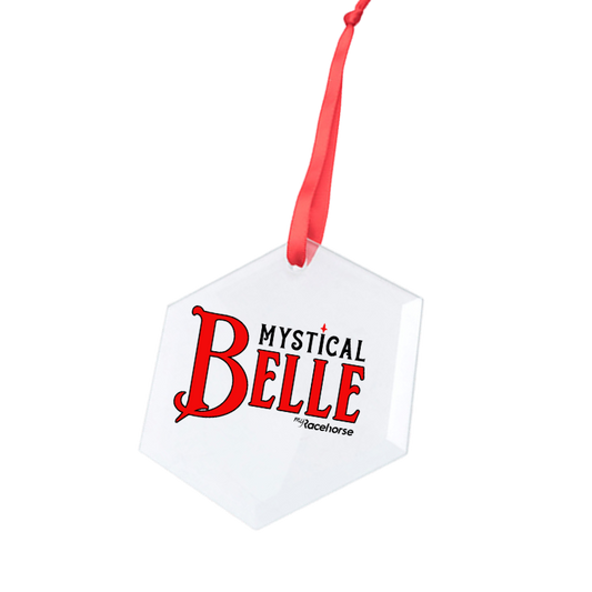 Mystical Belle Hexagonal Glass Ornament