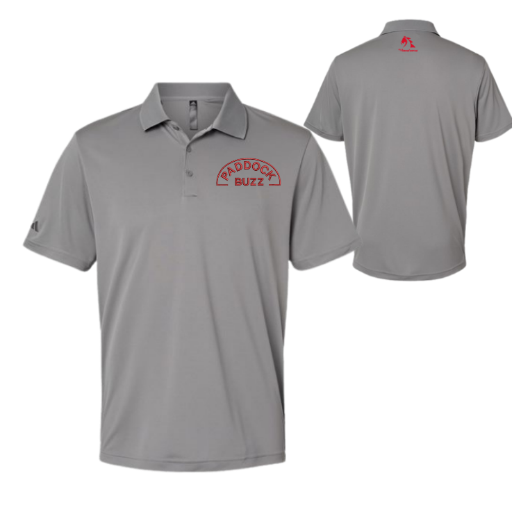 Paddock Buzz - Men's Adidas Performance Polo