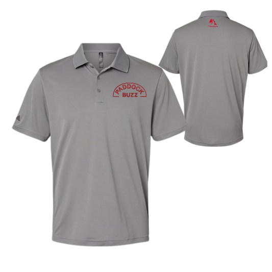 Paddock Buzz - Men's Adidas Performance Polo
