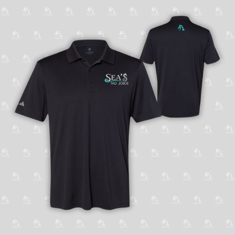 Sea's No Joke - Men's Adidas Performance Polo