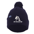 Load image into Gallery viewer, My Eyes On You Beanie with Pom-Pom
