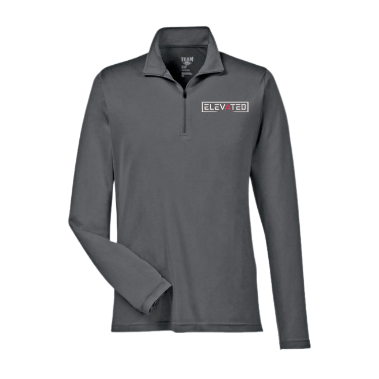 Elevated Unisex Light Weight 3/4 Zip Pullover