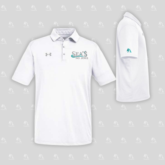 Sea's No Joke - Under Armour Men's Tech Polo