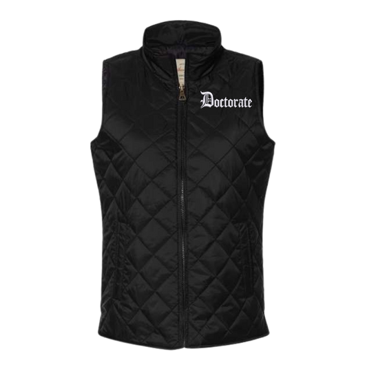 Doctorate Women's Quilted Vest
