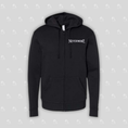Load image into Gallery viewer, Nevermore Unisex Fleece Zip Hoodie
