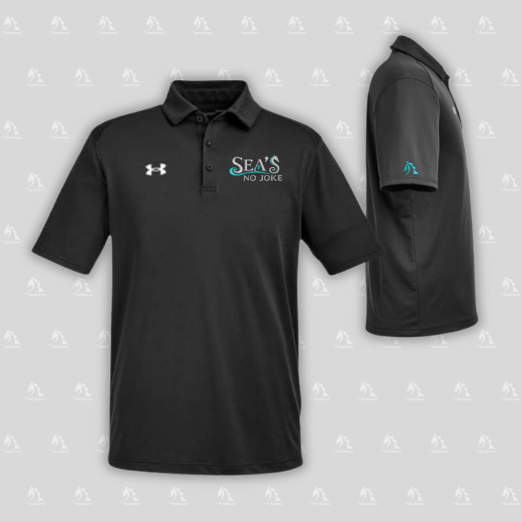 Sea's No Joke - Under Armour Men's Tech Polo