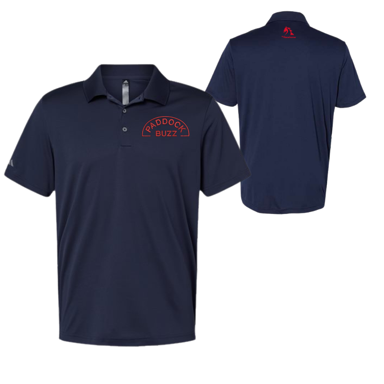 Paddock Buzz - Men's Adidas Performance Polo