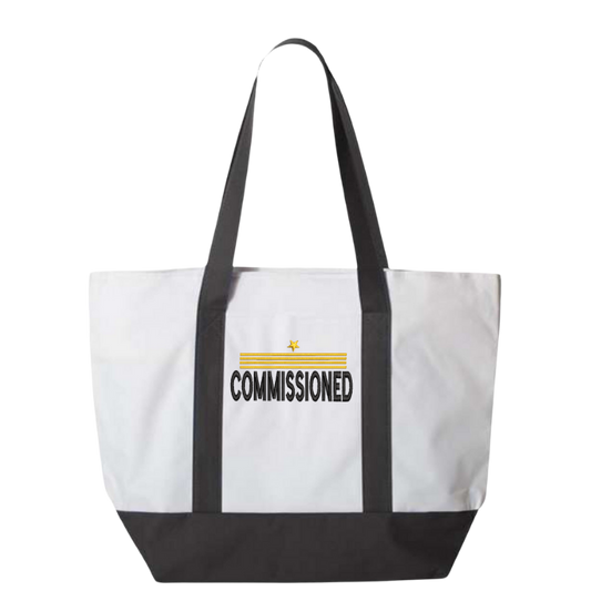 Commissioned Embroidered Tote Bag