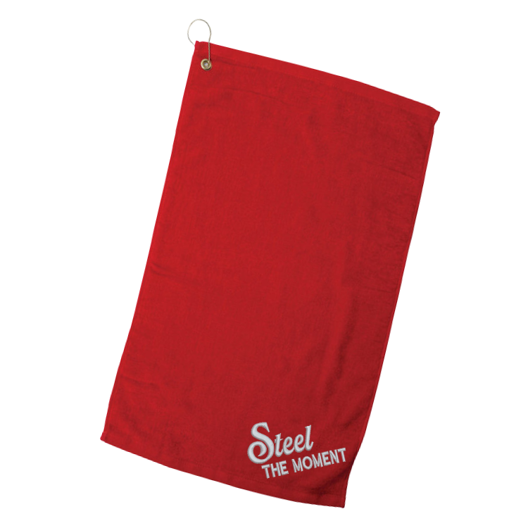 Steel the Moment Golf Towel